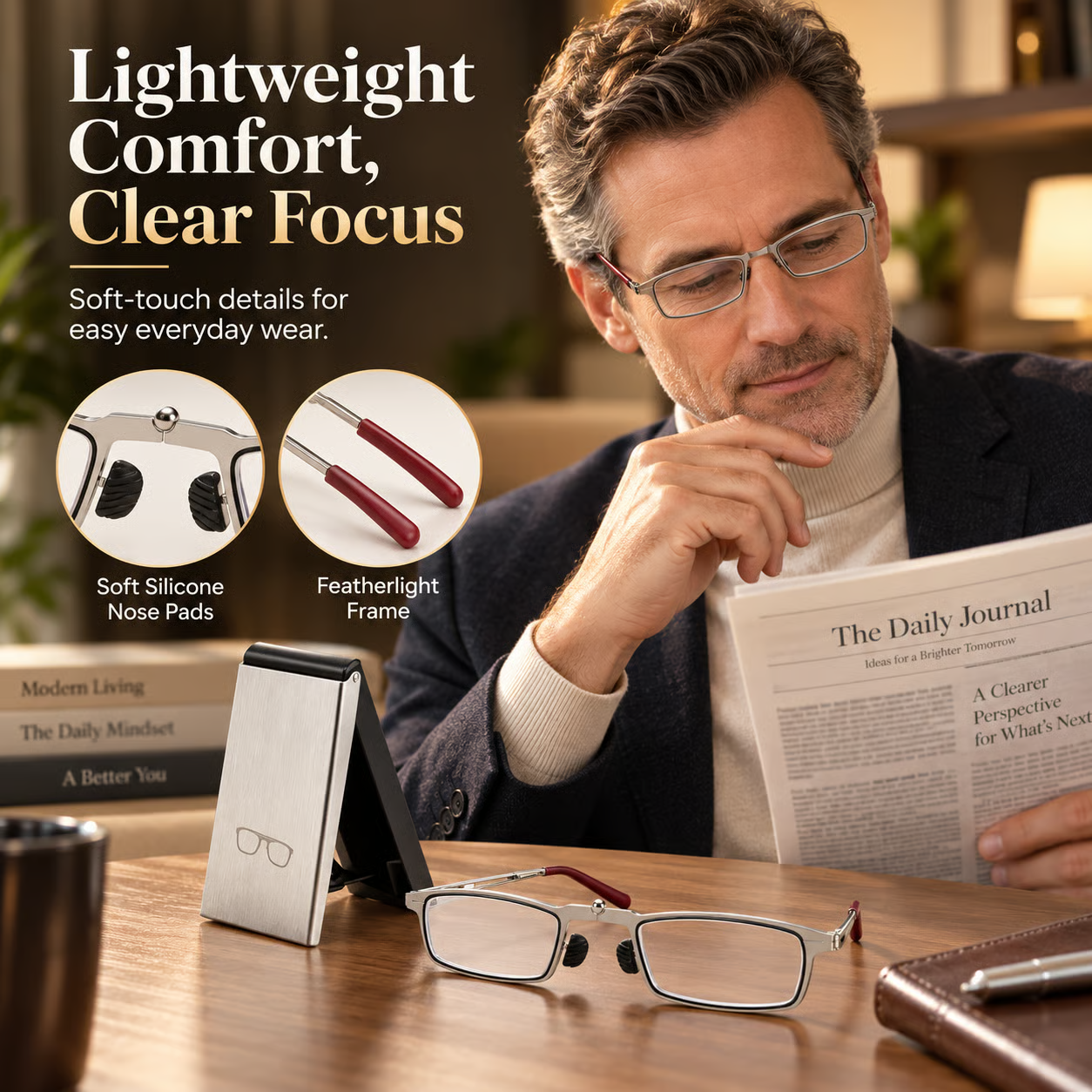 ✨ Weightless Folding Readers in a Sleek Metal Vault | Read Anywhere 📖 - Image 4
