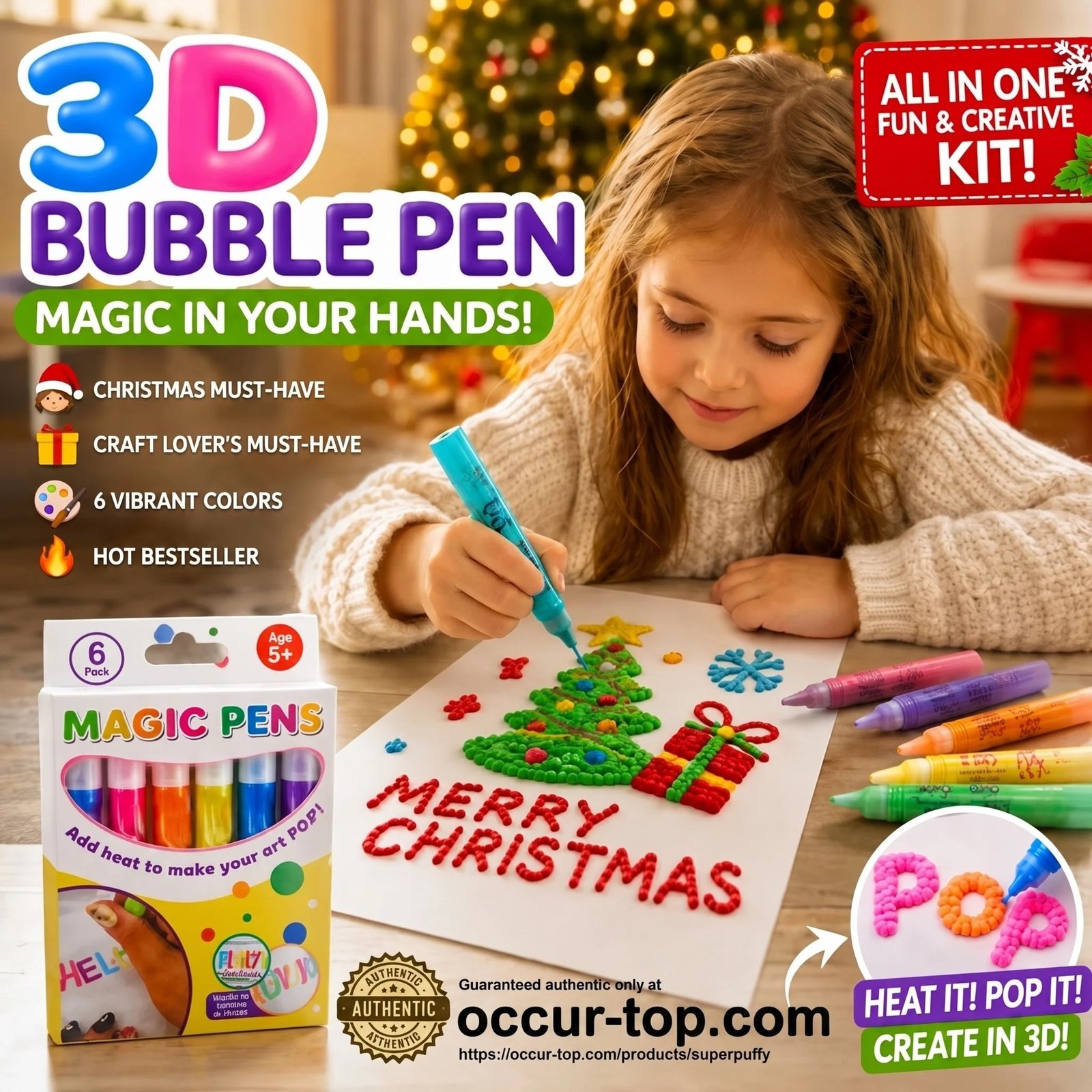 3D Relief Art Pen – Turn Flat Drawings Into Touchable 3D Art - Image 4