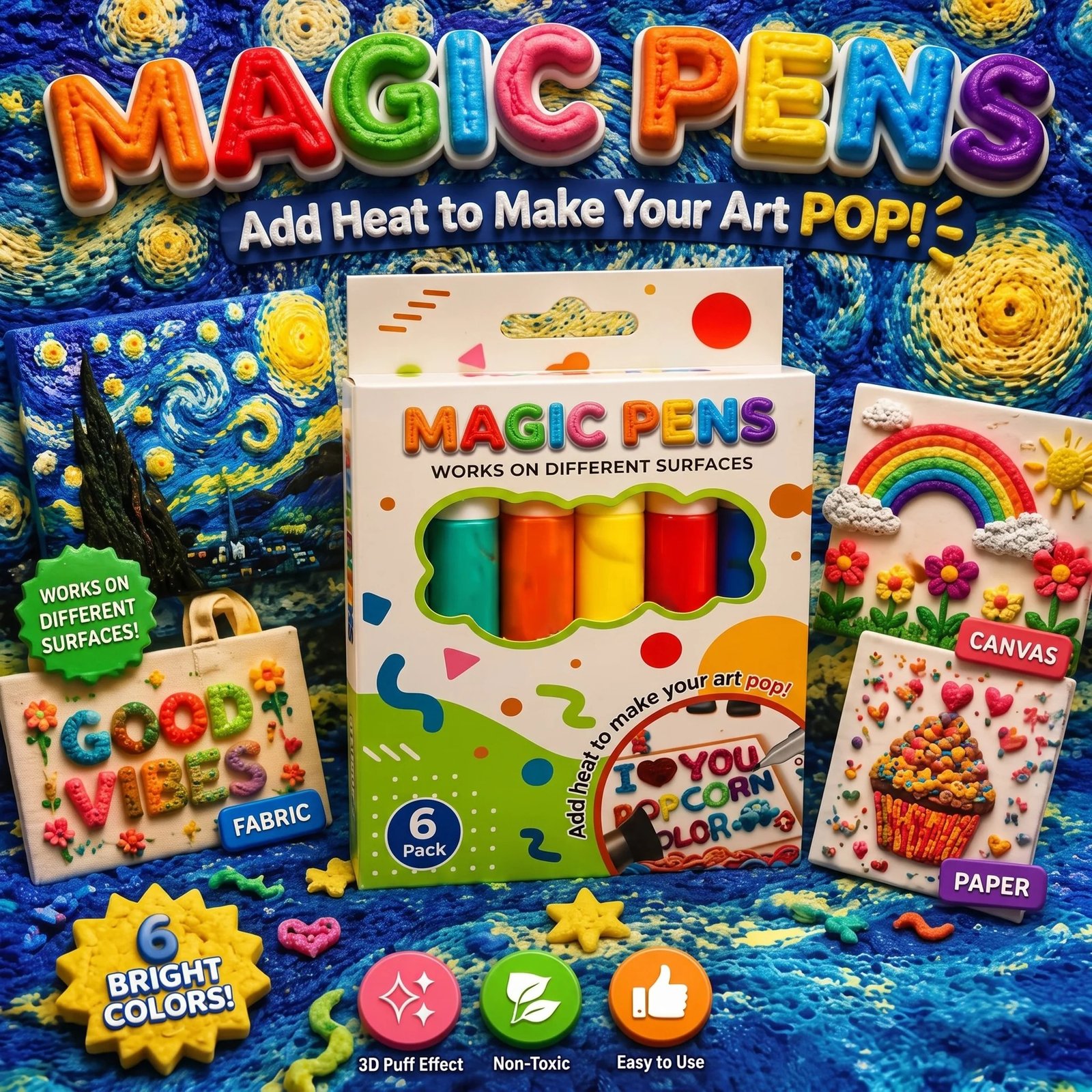 3D Relief Art Pen – Turn Flat Drawings Into Touchable 3D Art - Image 6
