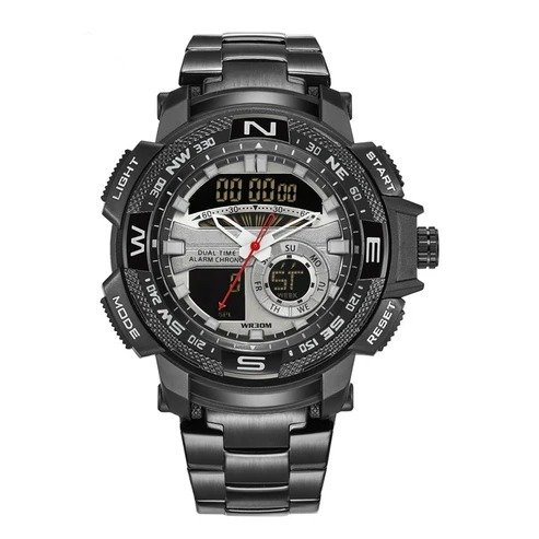 ⏰Men's Dual-Display Sports Watch – Analog-Digital Multi-Function - Image 6