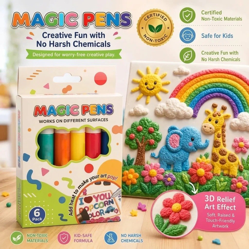 3D Relief Art Pen – Turn Flat Drawings Into Touchable 3D Art - Image 9