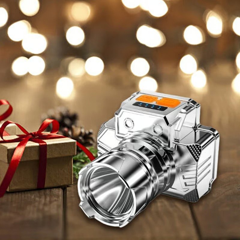 Portable Waterproof Smart LED Headlamp – Outdoor Fishing Essential, Motion Sensor, USB Charging. Hands-Free & Reliable! 🔦 - Image 5