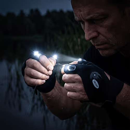 LED Gloves with Waterproof Lights (2 pcs ) - Image 3